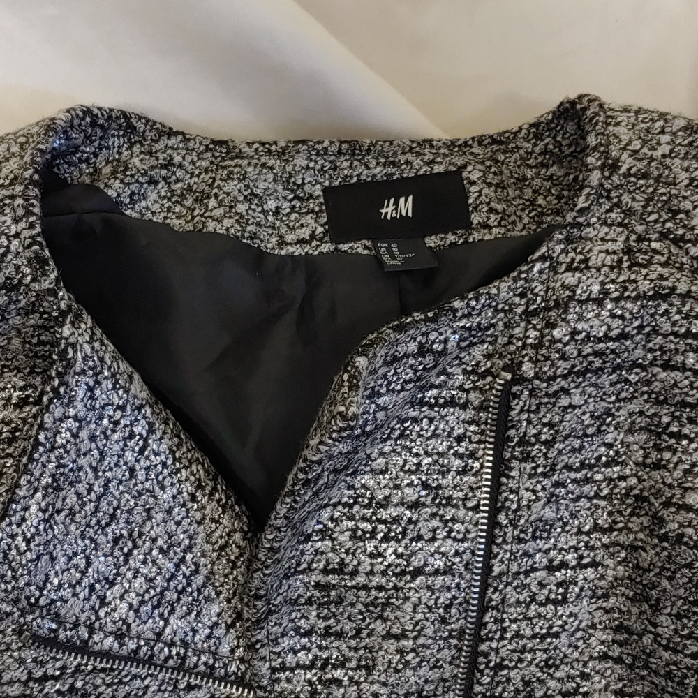 Tweed short jacket size 10